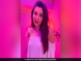 Gauahar Khan Is Grooving To This Salman Khan Song. See Here Gauahar Khan Is Grooving To This Salman Khan Song. See Here