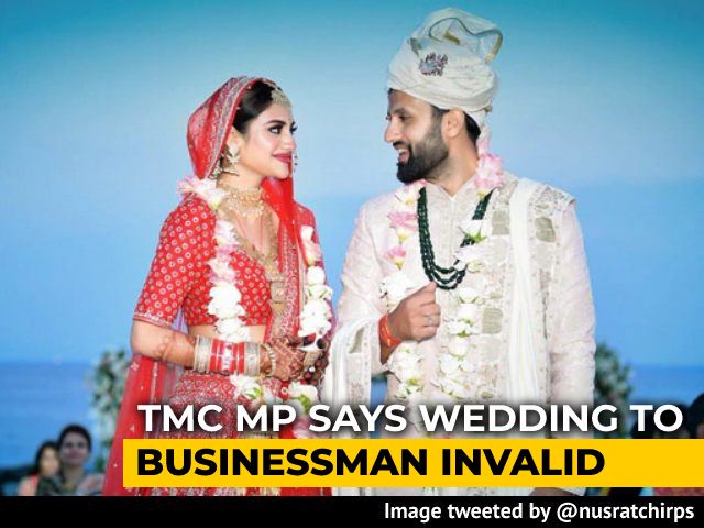 Nusrat Jahan, Trinamool MP, Says Marriage "Not Legal, Valid And Tenable"