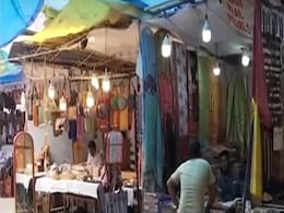 Dilli Haat Wears A Deserted Look Despite Easing Of Pandemic Curbs Dilli Haat Wears A Deserted Look Despite Easing Of Pandemic Curbs