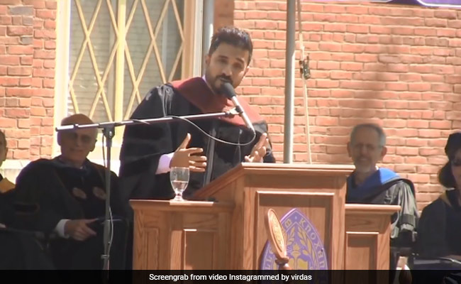 "Be Stupid": Vir Das's Mantra In Throwback Speech