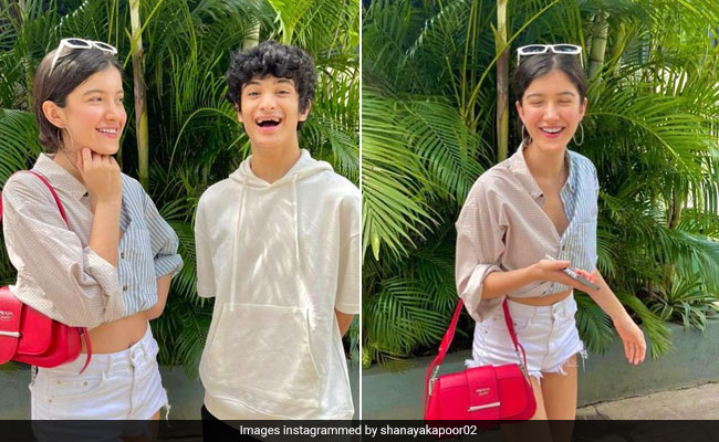 Shanaya Kapoor's Rs. 2.12 Lakh Prada Bag Adds A Pop Of Colour To Her Casual Summer Outfit