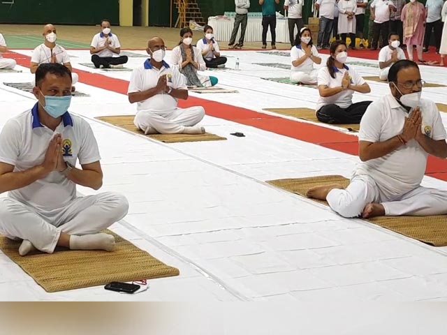 Assam Celebrates Yoga Day Amid Partial Lockdown