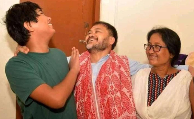 Jailed Assam MLA Akhil Gogoi Gets 2-Day Parole To Visit Mother, Son