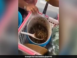 जिंदा छोटी मछली को मसाले में मिलाकर बेच रहा था शख्स, लेकर खाने लगी लड़की, IPS बोला- Chinese Bhelpuri - देखें Video जिंदा छोटी मछली को मसाले में मिलाकर बेच रहा था शख्स, लेकर खाने लगी लड़की, IPS बोला- Chinese Bhelpuri - देखें Video