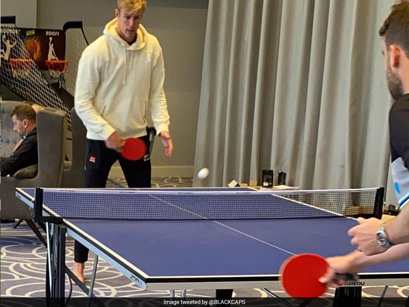 World Test Championship Final: Kyle Jamieson Plays Table Tennis As Wet Weather Delays Start On Day Four