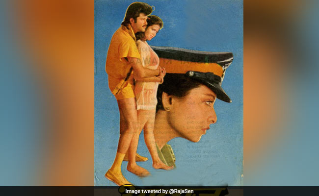 We Bet You "Can't Get Past" Anil Kapoor's Yellow Shoes In This Old 1986 Film Poster. Even He Can't
