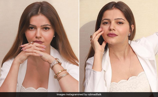 Rubina Dilaik&rsquo;s All-White Look Has Us Dreaming Of Endless Summer Soirees