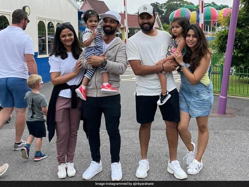 Babys Day Out: Ajinkya Rahane, Rohit Sharma Enjoy Outdoor Time With Their Kids