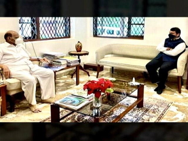 Devendra Fadnavis Shuts Down Rumours After Surprise Sharad Pawar Meeting
