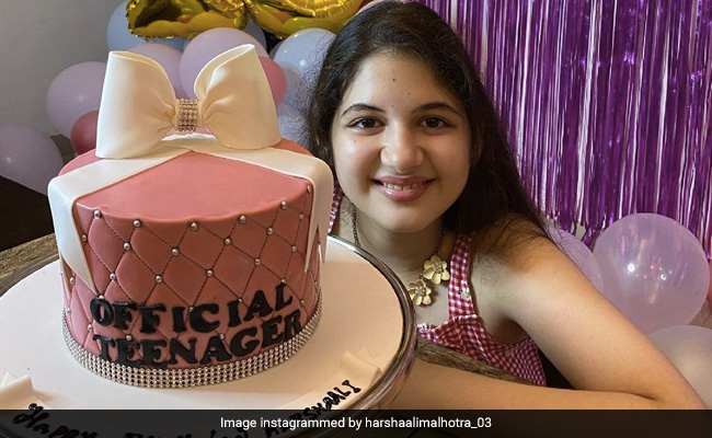 <I>Bajrangi Bhaijaan</i> Star Harshaali Malhotra Is "Officially A Teenager" Now. See Pics From Her 13th Birthday Celebrations