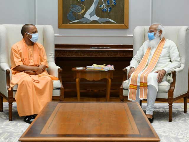 Yogi Adityanath Meets PM Modi In Delhi Amid UP Tumult