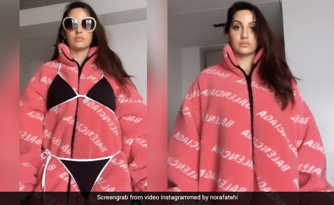 A Bikini Challenge With A Clickbait Twist, Courtesy Nora Fatehi