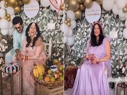With Suyyash Rai By Her Side, Kishwer Merchant Looks Pretty As A Picture In Pastels For Her Baby Shower With Suyyash Rai By Her Side, Kishwer Merchant Looks Pretty As A Picture In Pastels For Her Baby Shower