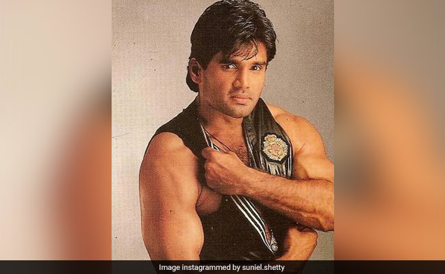 A Pic From The "Days" When Suniel Shetty "Would Do Anything To Show Off His Bicep". See Here