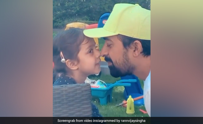 In Rannvijay Singha And Daughter Kainaat's Video, Cuteness Won