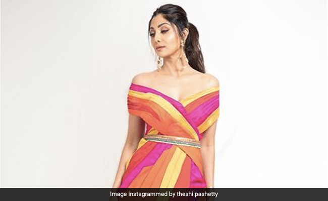 Shilpa Shetty Puts Even The Rainbow To Shame In Her Colourful Summer Look