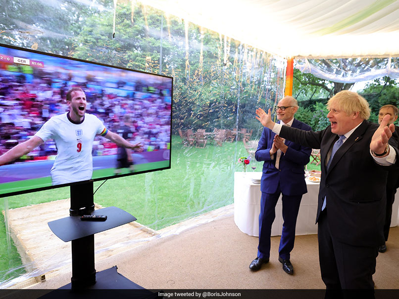 "Bring It Home": Boris Johnson Reacts As England Beat Germany To Reach Euro 2020 Quarterfinals