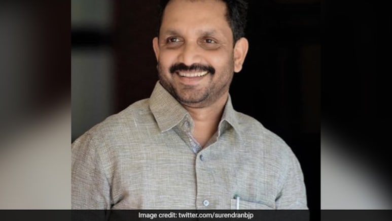 After Narrow Defeats, BJP's K Surendran Returns To Kerala's Manjeshwaram