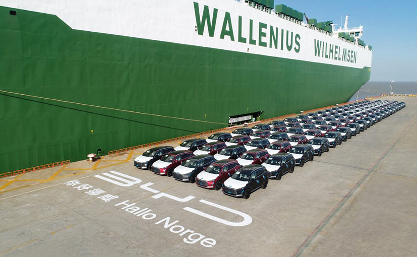 100 BYD Tang SUVs Set Sail For Norway