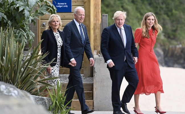 Boris Johnson Hails Joe Biden As "A Big Breath Of Fresh Air"