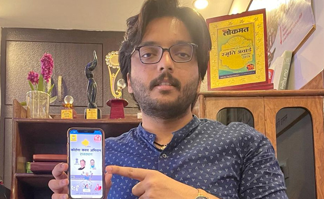 22-Year-Old Designs App To Fight COVID-19 In Rajasthan