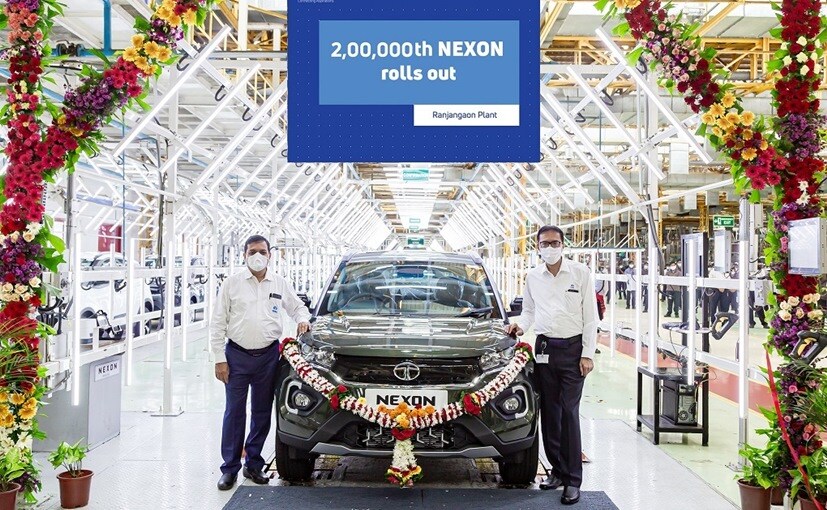 Tata Nexon Achieves New Production Milestone With The Roll Out Of 2,00,000th Unit