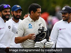 "WTC Final Marquee Against India Going To Be Tough," Says Ross Taylor