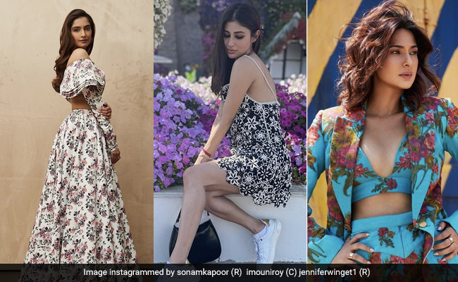 From Sonam Kapoor To Mouni Roy, Give Your Monsoon Closet A Stylish Spin With These Floral And Tropical Prints
