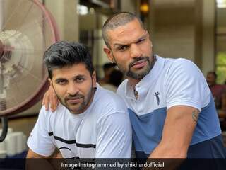 Shikhar Dhawan Posts Cool "Off Screen" Photo with Shardul Thakur, Kedar Jadhav Calls It "Rare Combination"