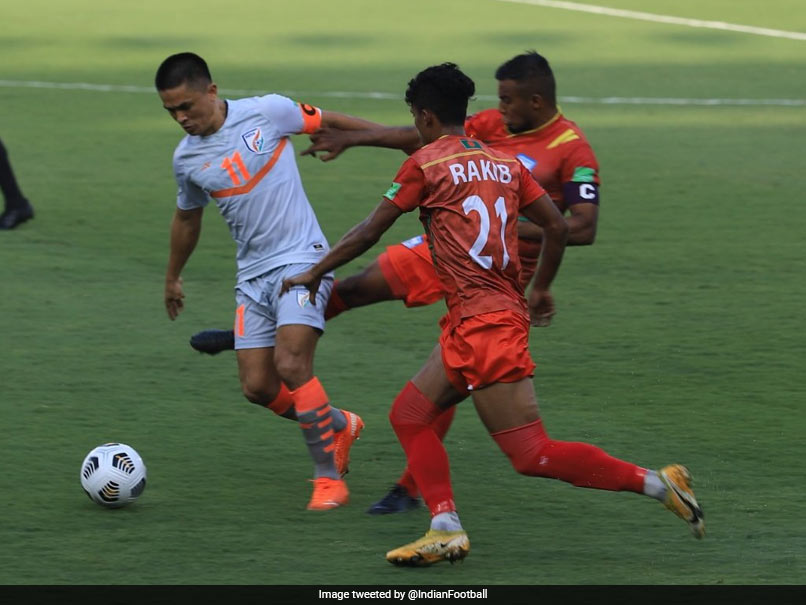 Sunil Chhetri Says Will Talk About My Goals In 10 Years Time, After Surpassing Lionel Messi In Scorers List Sunil Chhetri Says Will Talk About My Goals In 10 Years Time, After Surpassing Lionel Messi In Scorers List