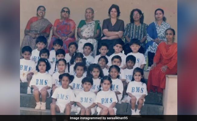 Sara Ali Khan, In A Throwback Mood, Shares A Class Photograph. Can You Spot Her?
