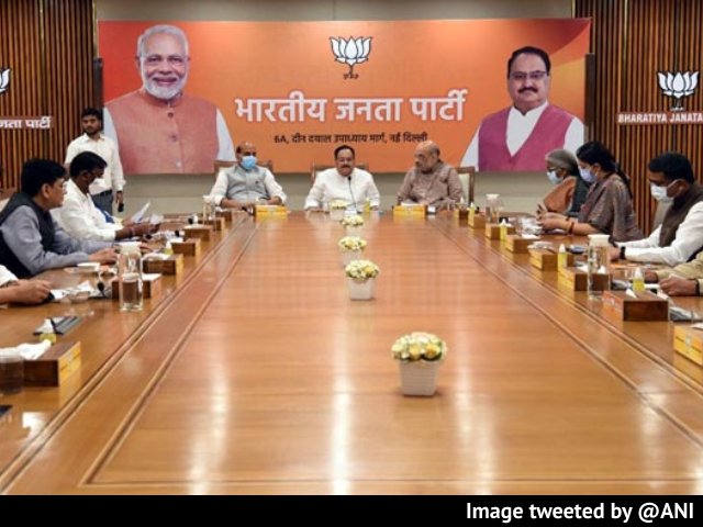 Top BJP Leaders Discuss Preparations For Assembly Elections In 5 States In 2022