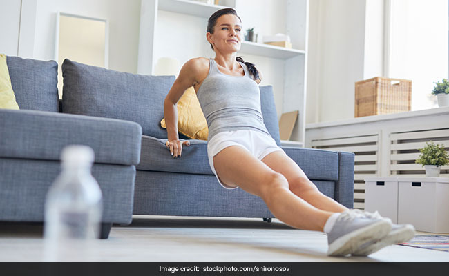 Exercising at home along with a healthy diet can help you maintain a healthy weight