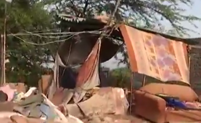 "Lost Everything": Slum Dwellers In Haryana Village Amid Demolition Fears