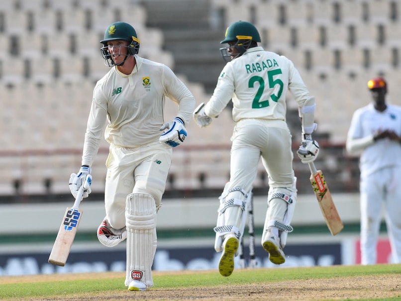 West Indies vs South Africa 2nd Test: Rassie van der Dussen, Kagiso Rabada Put Visitors In Command