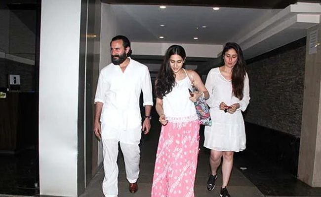 What Happened When Sara Ali Khan Met Saif And Kareena Kapoor's Baby Boy For The First Time
