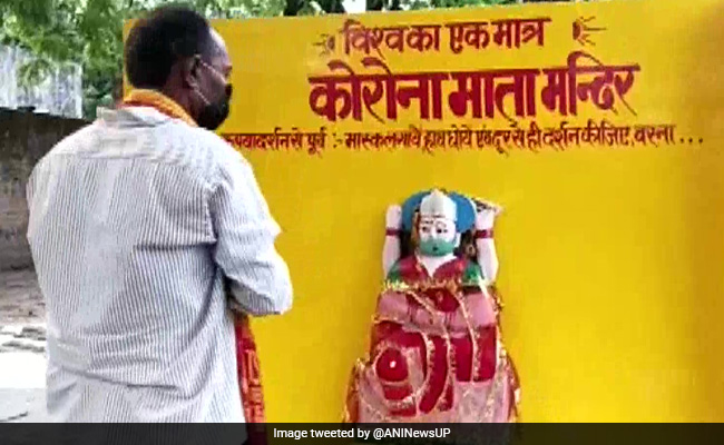 "Corona <i>Mata</i>'' Temple Built In UP Village, Demolished