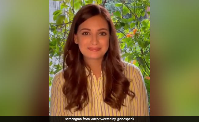 World Environment Day 2021: Dia Mirza's Message, "Take Action Today"