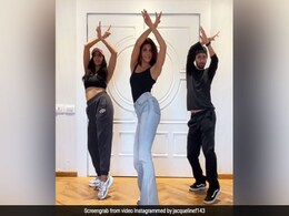 'पानी पानी' सॉन्ग पर Jacqueline Fernandez का जोरदार डांस, बार-बार देखा जा रहा Video 'पानी पानी' सॉन्ग पर Jacqueline Fernandez का जोरदार डांस, बार-बार देखा जा रहा Video