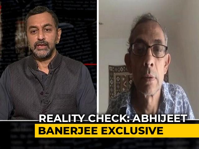 Fighting Economic Distress: Nobel Winner Abhijit Banerjee Speaks to NDTV