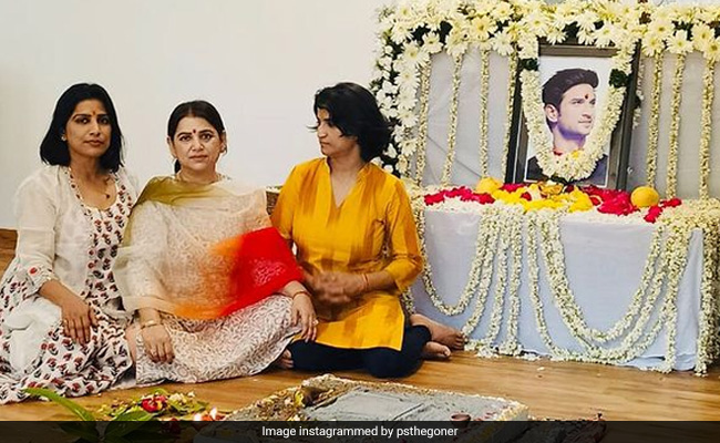 Sushant Singh Rajput's Sister Priyanka Shares Pic From His Prayer Meet