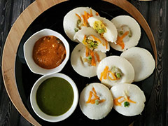 Chicken Keema Idli