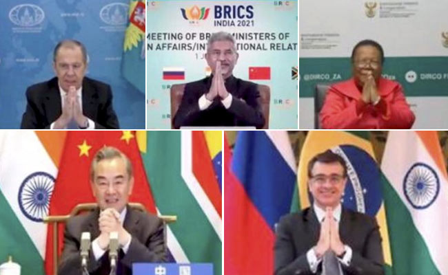 BRICS Foreign Ministers Hold Virtual Meeting, Discuss COVID-19 Challenge
