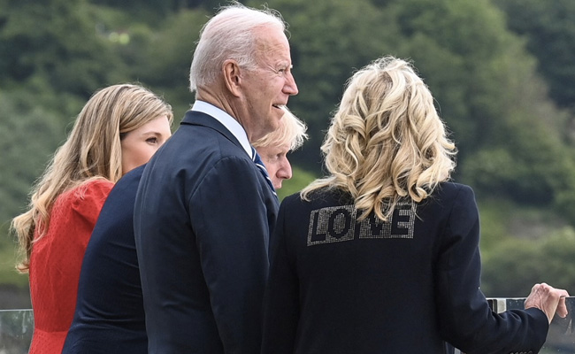 Jill Biden In UK With Husband Joe Biden Brings LOVE From America