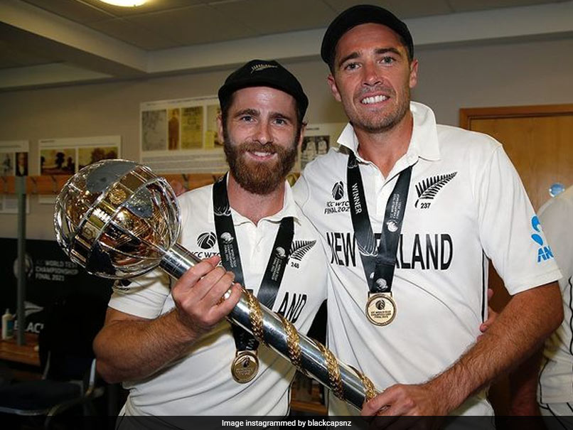 Watch: New Zealand "Back On Home Soil' With ICC Test Championship Mace