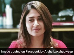 "False": BJP Leaders Quit Over Sedition FIR Against Lakshadweep Filmmaker