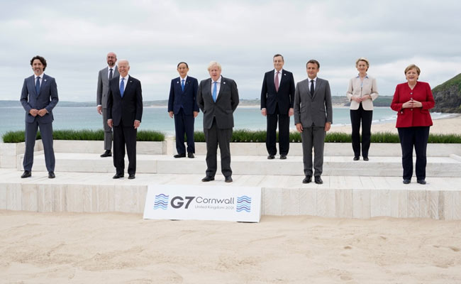 G7 Leaders Take On China, Covid And Climate