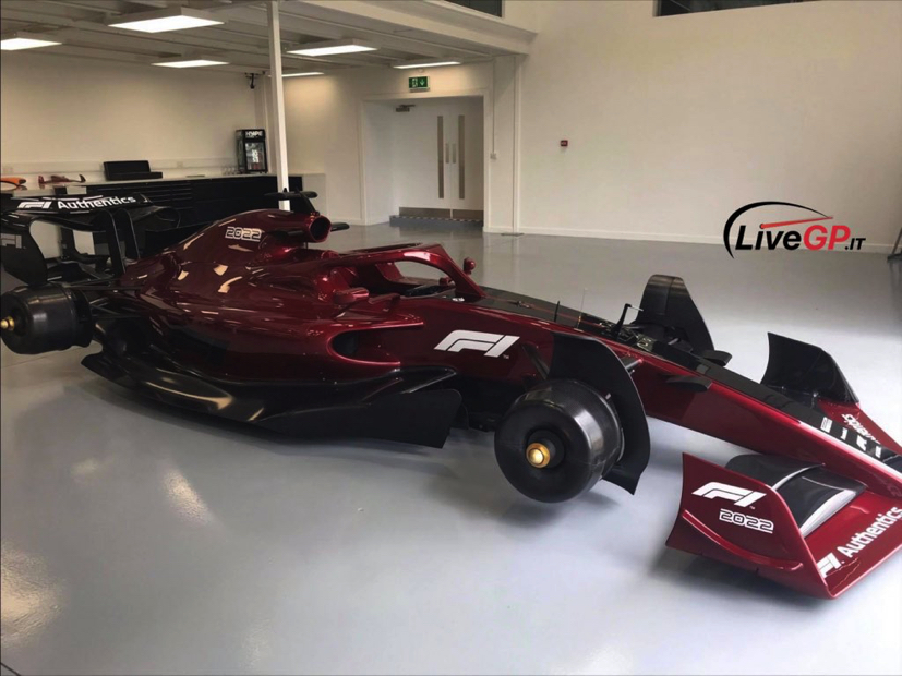 Update: Not Ferrari 2022 Car, But F1's 2022 Prototype