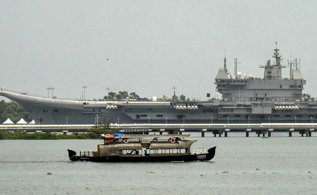 1st 'Made-In-India' Aircraft Carrier To Be Commissioned Next Year: Rajnath Singh