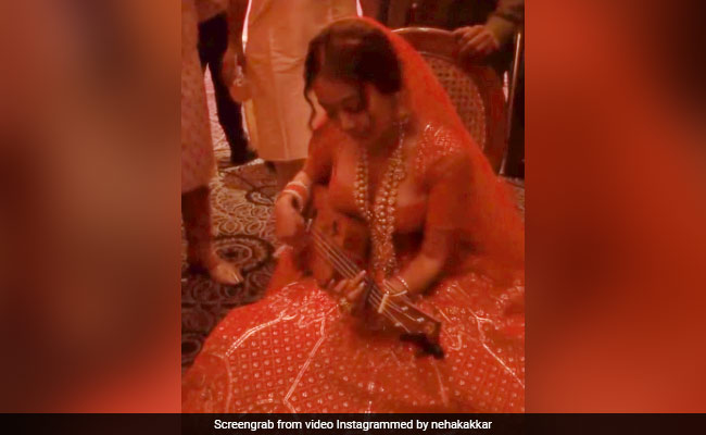 Neha Kakkar Shares Backstage Rehearsal Video From Her Wedding